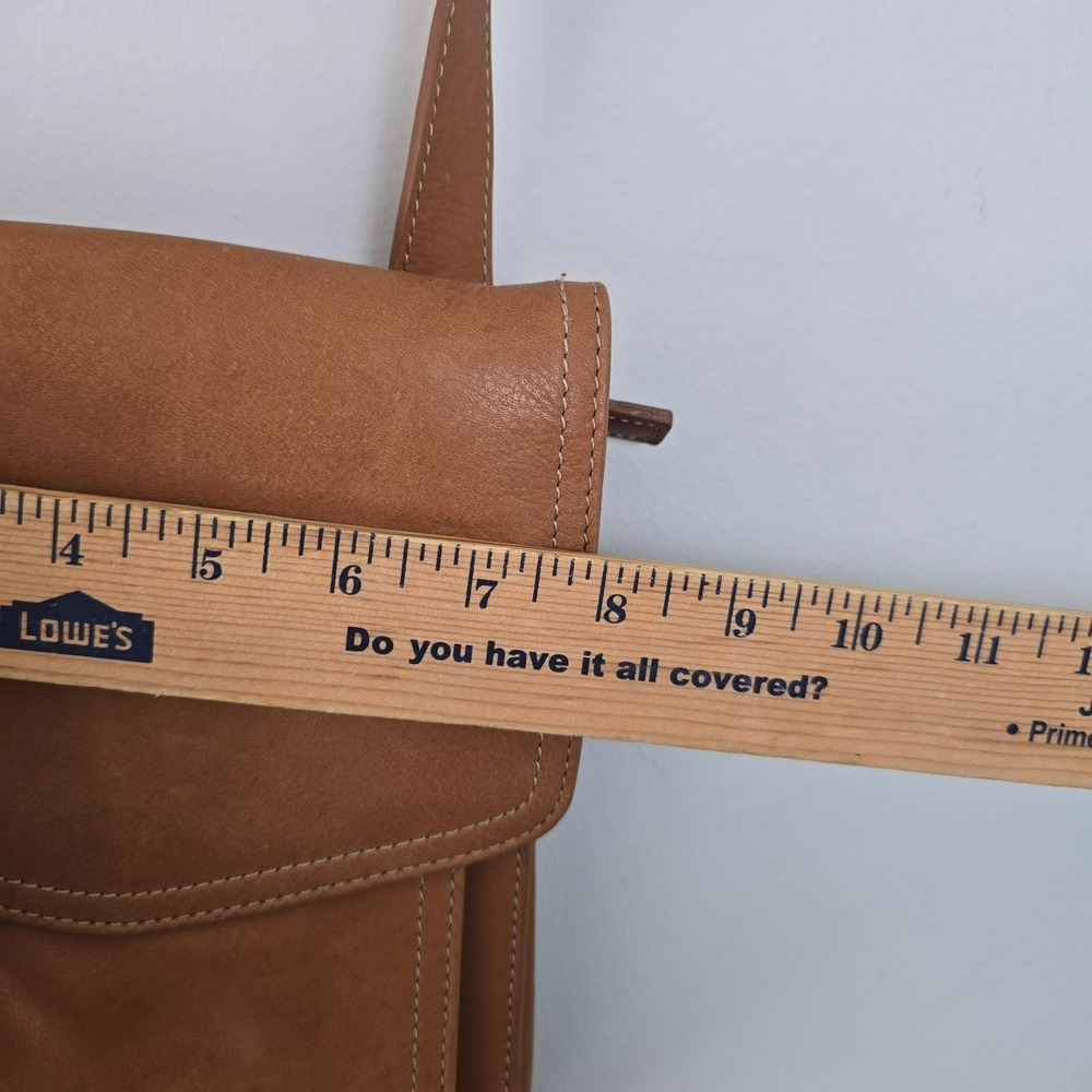 VTG FOSSIL Women Leather Crossbody Bag Boho Indie Utility Messenger Pouch Y2K - Picture 12 of 13